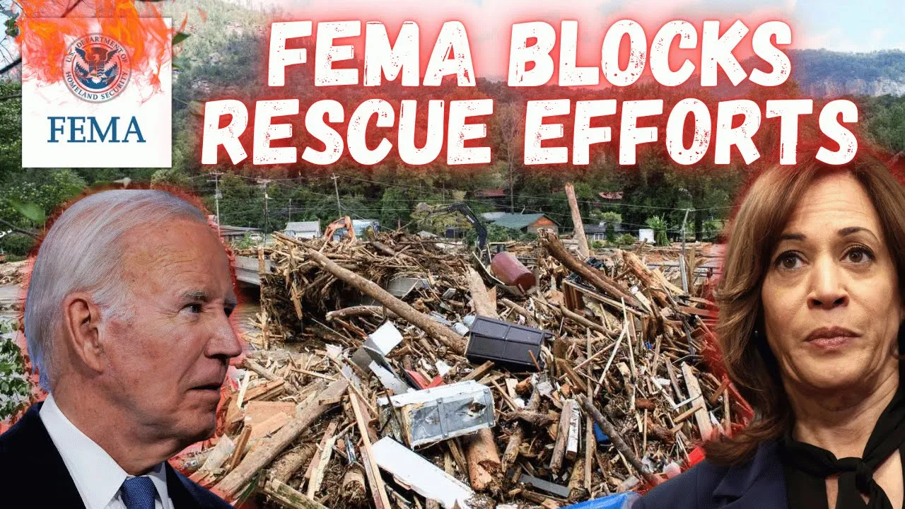 BREAKING: FEMA is Broke $750 Left | They Are LYING About Hurricane Helene