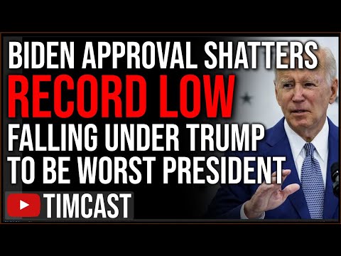 Biden's Approval Drops BELOW Trump Record Low, Voters Regret Voting Democrat, RED WAVE Hits Midterms