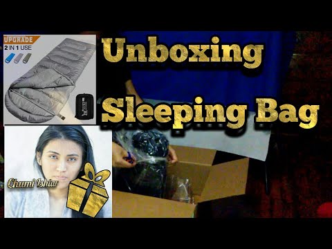 UnBoxing Sleeping Bag