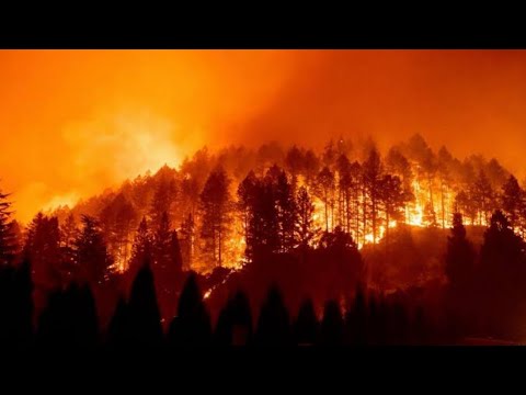 Greenville, Ca Dixie Fire overruns crews with extreme fire behavior- massive flames
