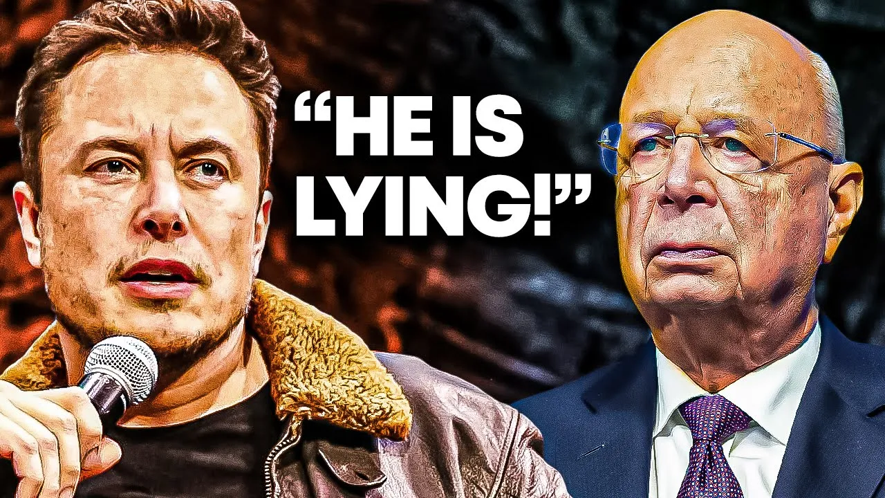 Elon Musk: "Klaus Schwab Is LYING!!!"
