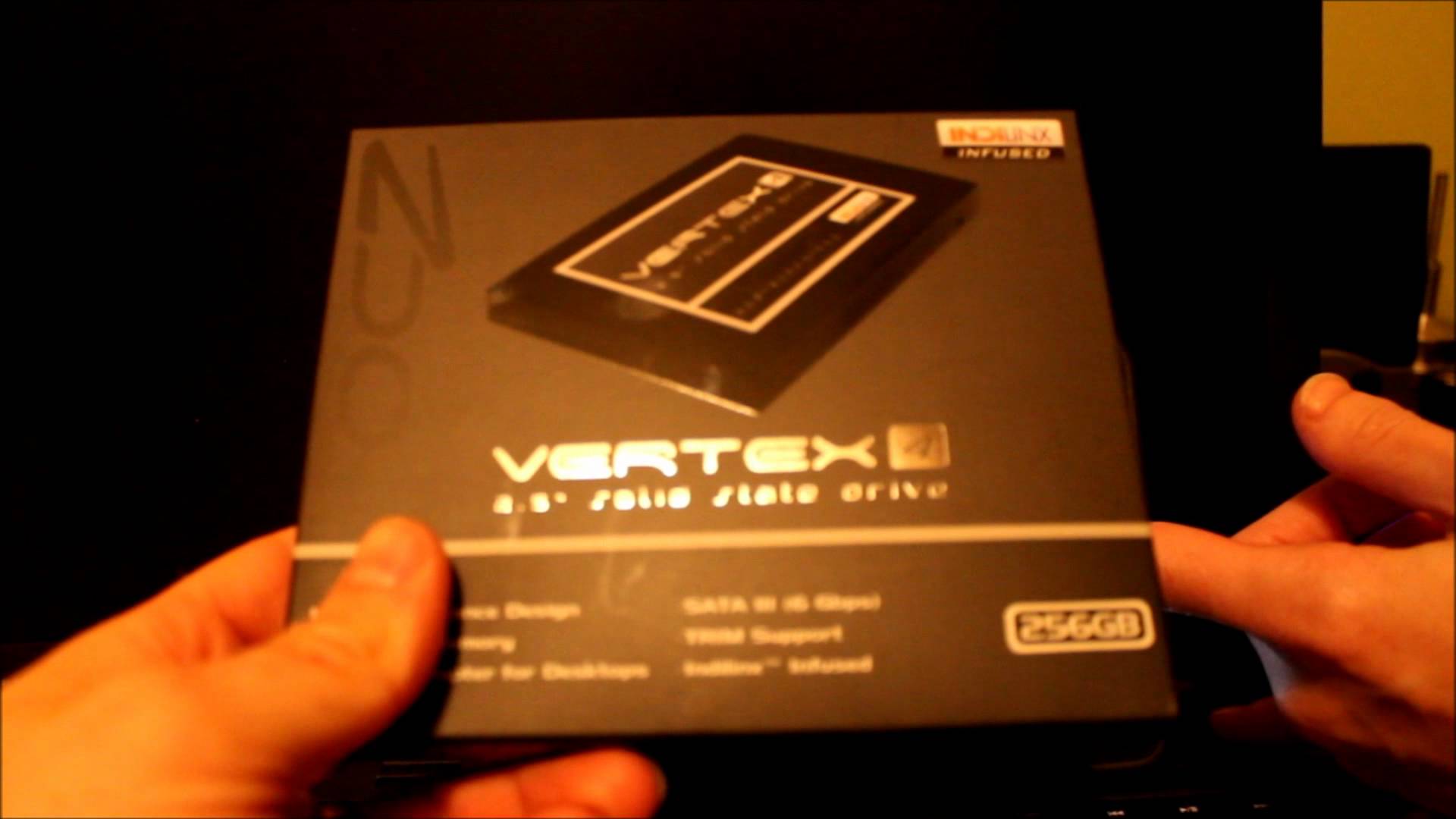 Dell Precision M6600 Mobile Workstation, SSD upgrade;  OCZ Vertex 4 256 GB