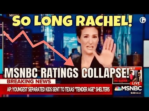 MSNBC Ratings Dive with Rachel Maddow Leaving Her Show