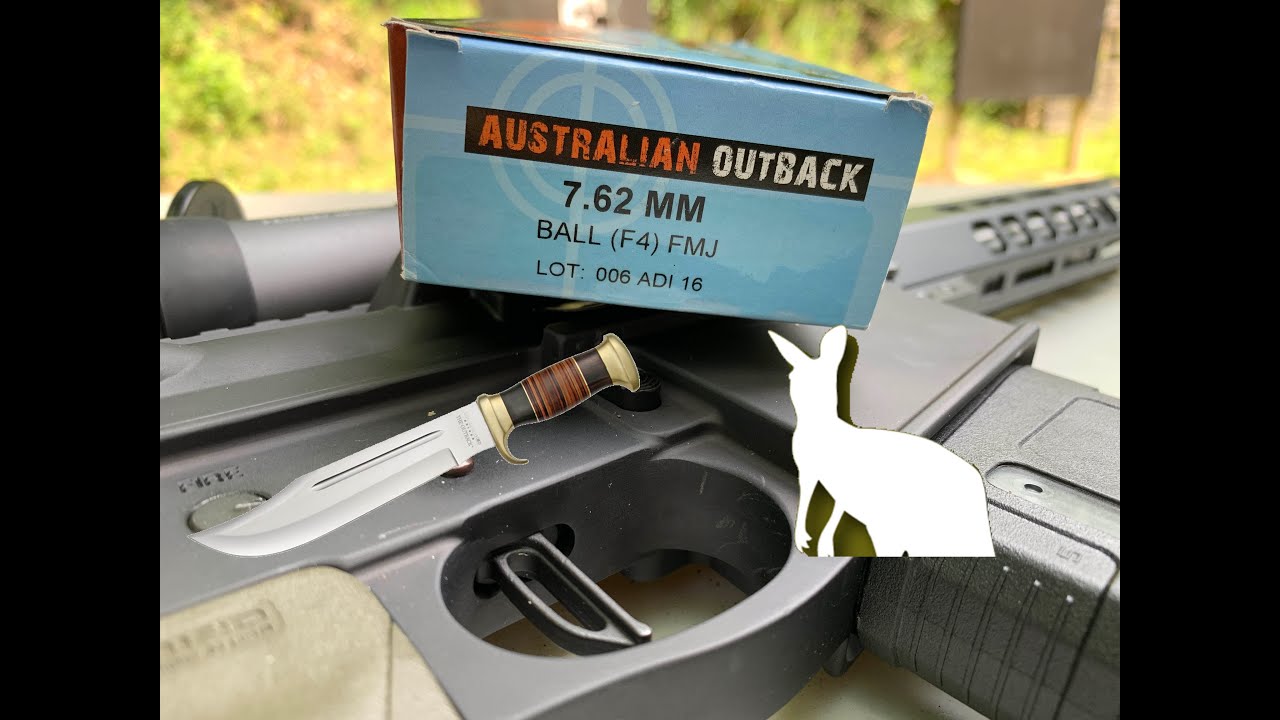 7.62x51mm, 145gr FMJ, Australian Outback (ADI), F4 Ball Review