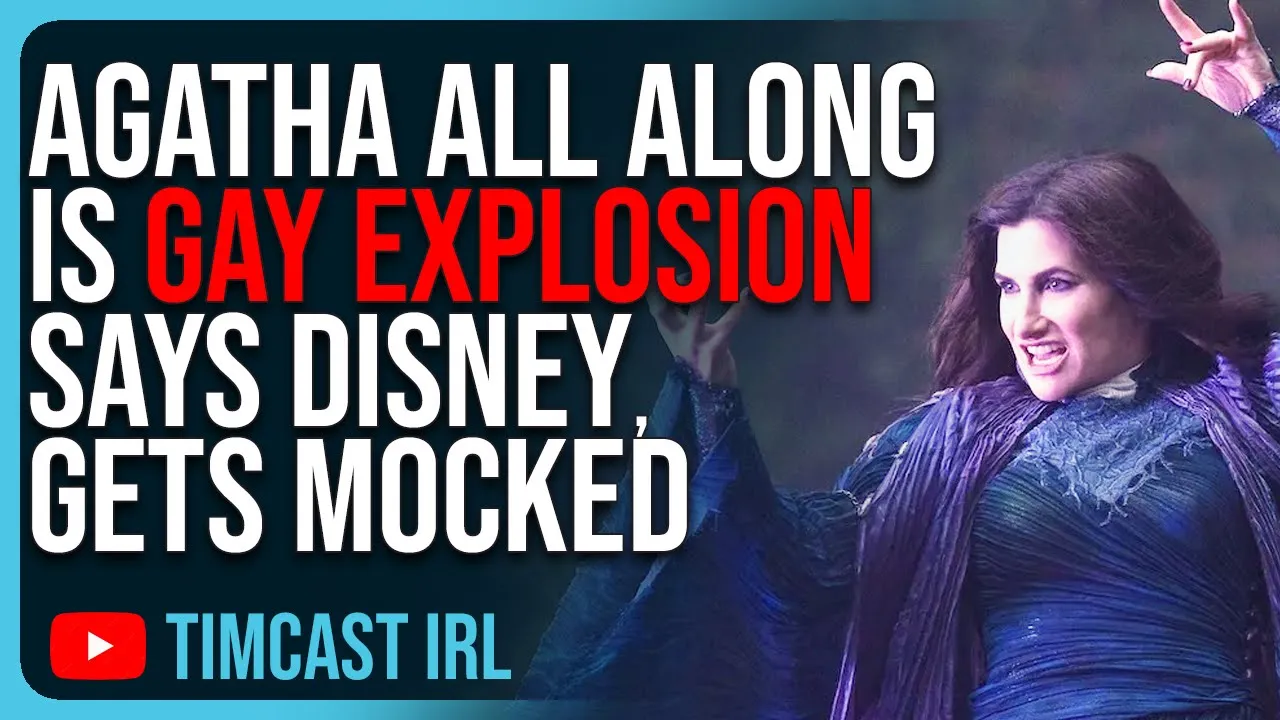 New Disney Show Agatha All Along Is GAY EXPLOSION Says Disney, Gets MOCKED Ruthlessly