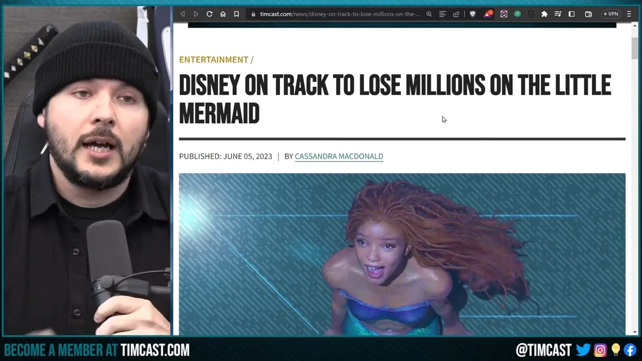 Woke The Little Mermaid Movie BOMBS, Disney To LOSE HUNDREDS OF MILLIONS