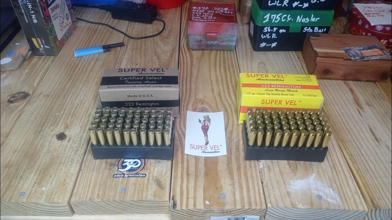 Super Vel 55, And 77 grain Ammunition