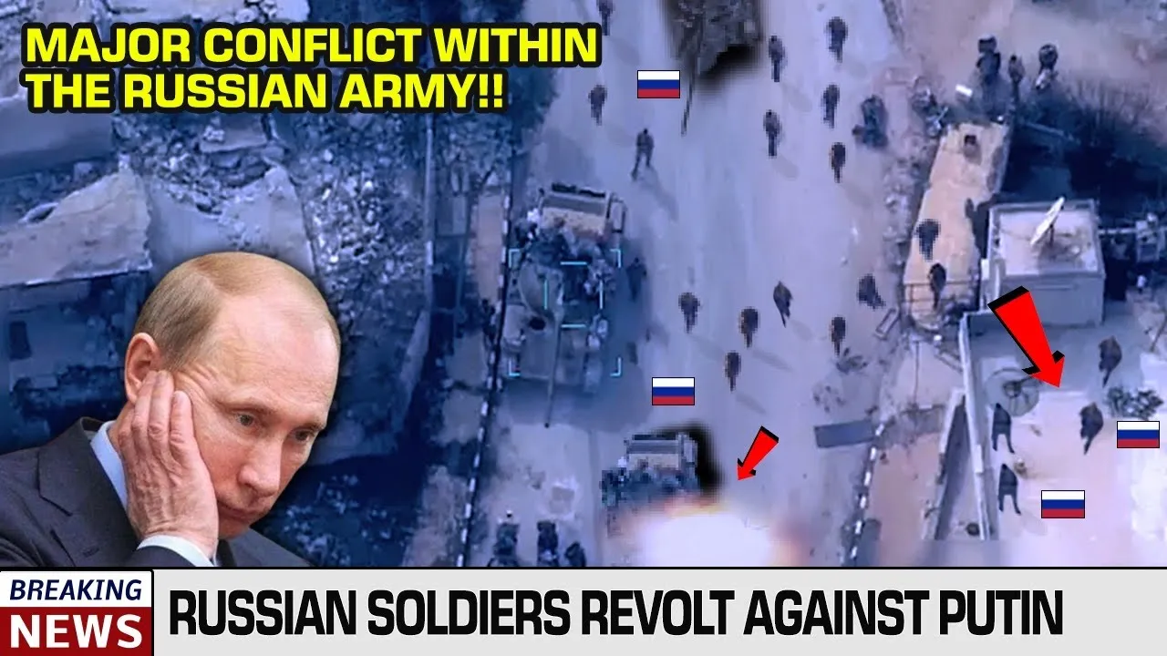 The News That Shook Putin: Angry Russian Soldiers Mutinied to the Kremlin!