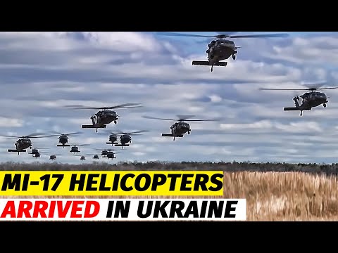 Mi-17 helicopters, kamikaze drones and 155mm howitzers ARRIVED in Ukraine from the USA.