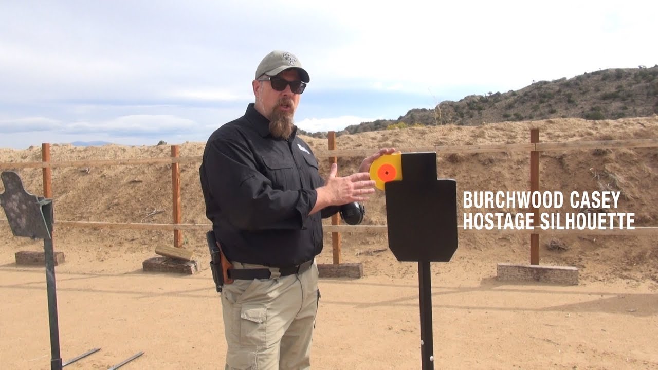 Testing Birchwood Casey Hostage Silhouette Target