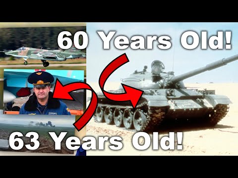 Russia is so desperate, they are flying 63 year old pilots and driving 60 year old tanks