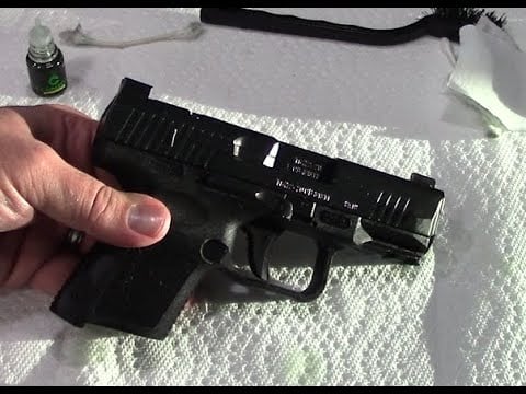 How to clean the Canik TP9 Elite SC subcompact pistol