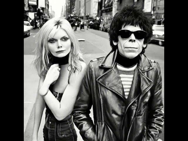 DEBBIE HARRY AND LOU REED NEW YORK CITY 1978