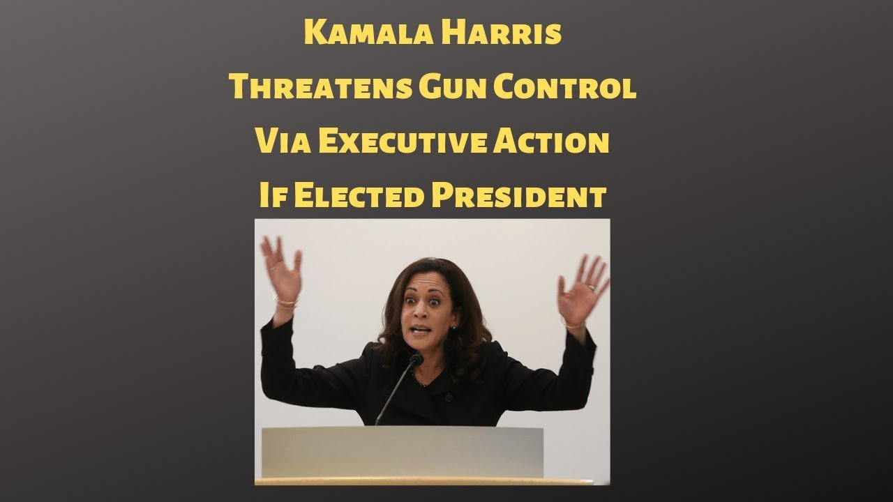 Kamala Harris Threatens Gun Control Via Executive Action If Elected President