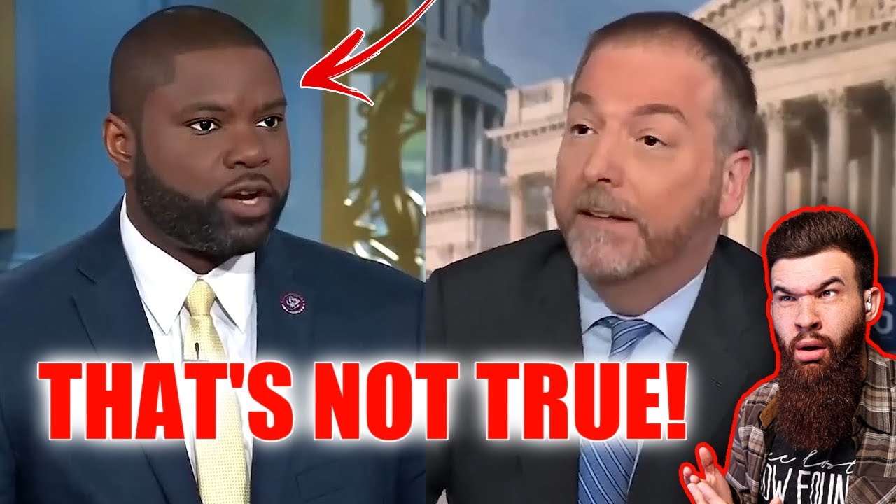 *CAUGHT LYING!* Byron Donalds UNLOADS On Chuck Todd LIVE About Major Issue