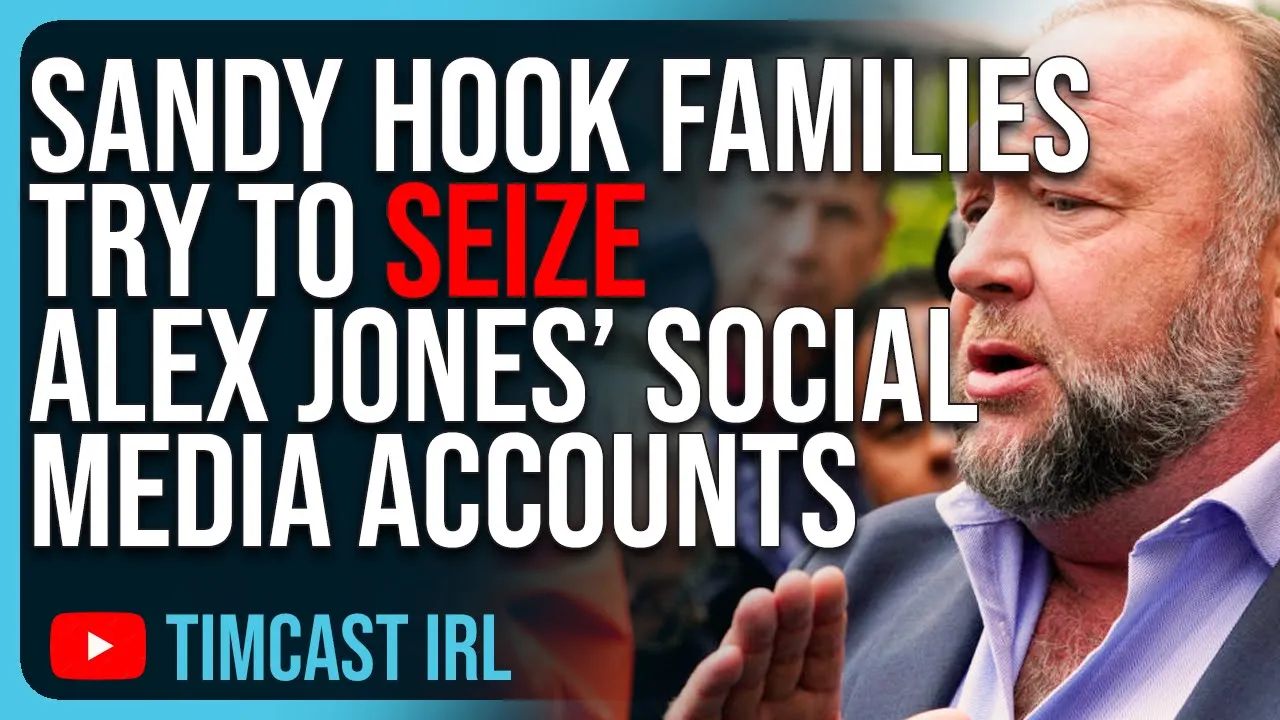 Sandy Hook Families Try To SEIZE Alex Jones’ Social Media Accounts