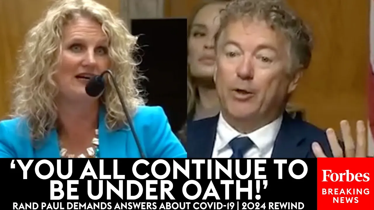 UNRELENTING: Rand Paul Demands Answers About The Origins Of COVID-19 | 2024 Rewind