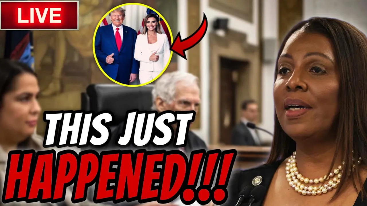 NY AG Letitia James LOSES APPEAL And WENT OFF For Doing This To Trump With Judge Engoron LIVE On-Air