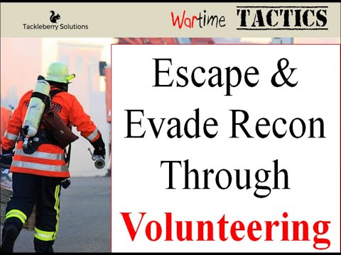 Game Changer SERE Recon Work With Escape and Evasion by Volunteering