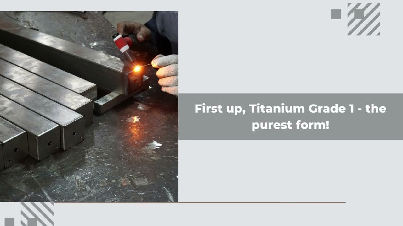 Understanding Titanium Grades | Friend Metals