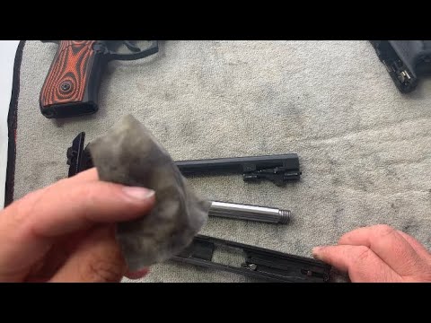 Cleaning guns and yapping