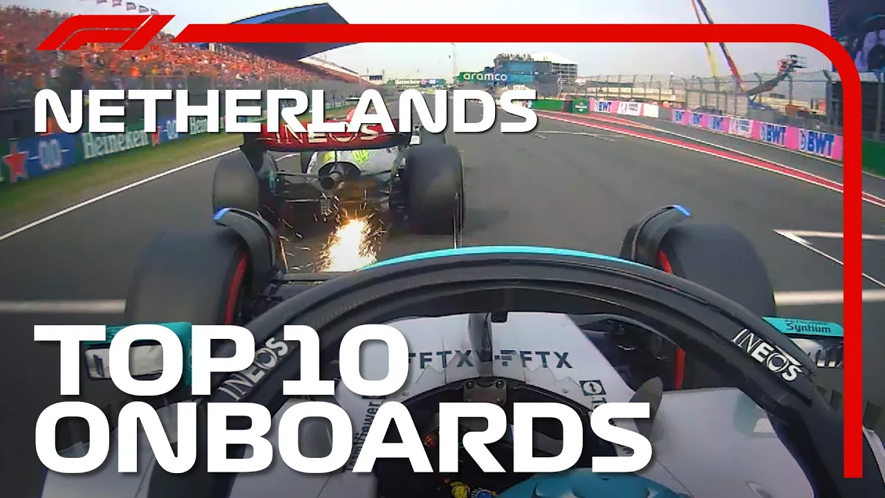 Hamilton and Russell's Near-Miss and the Top 10 Onboards | 2022 Dutch Grand Prix | Emirates