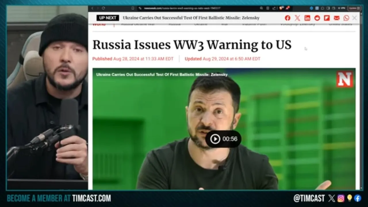 Russia Warns WW3 Coming As Ukraine Invades Russia, BRICS Convenes 126 Nations TO DROP US Dollar