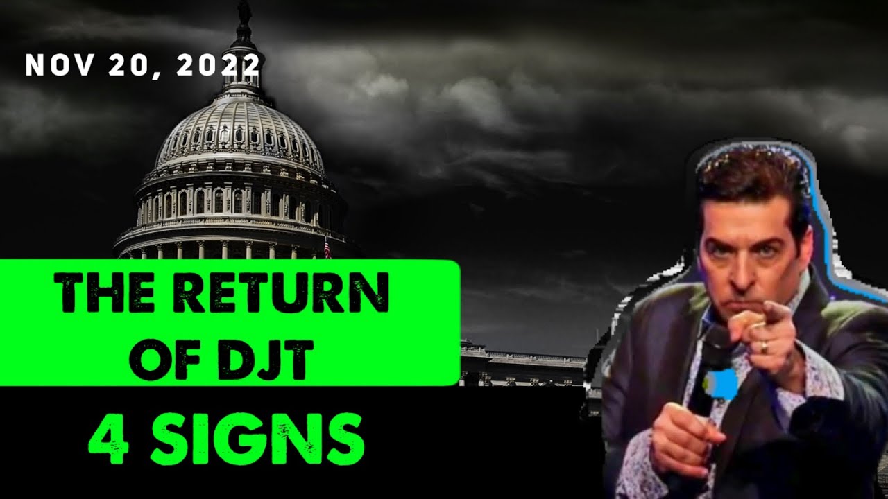 Hank Kunneman PROPHETIC WORD🚨[DJT WILL RETURN] 4 URGENT SIGNS Prophecy Nov 20, 2022