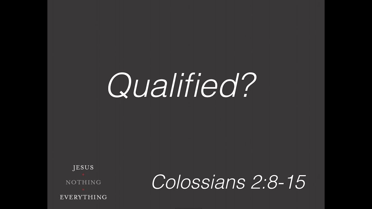 Sunday Morning//08.27.2023//Qualified?/Pastor Skylar Dunham (1st Service)