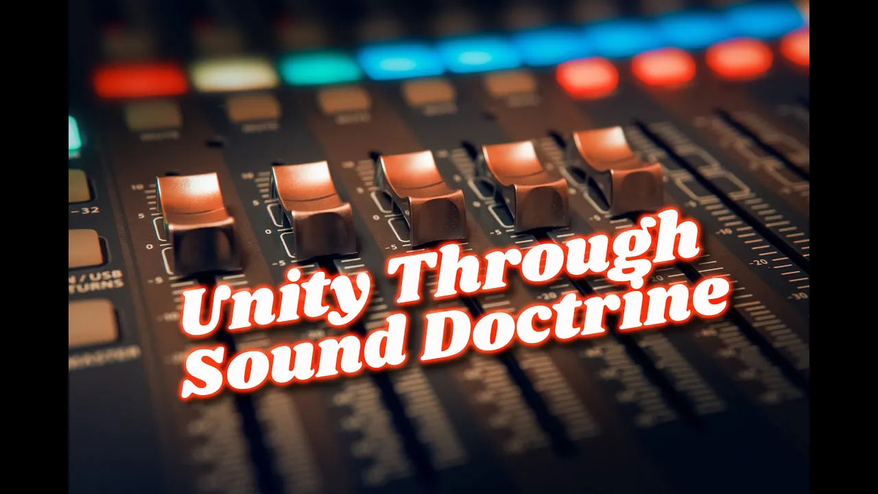 Unity Through Sound Doctrine | Pastor Anderson Preaching