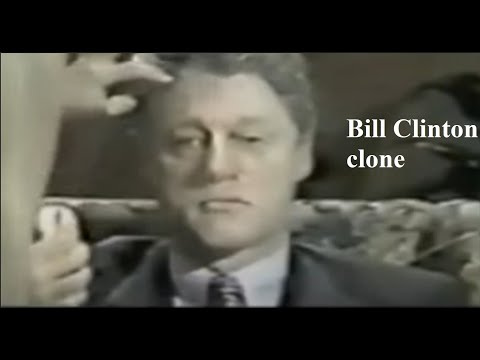 Freaky Bill Clinton clone