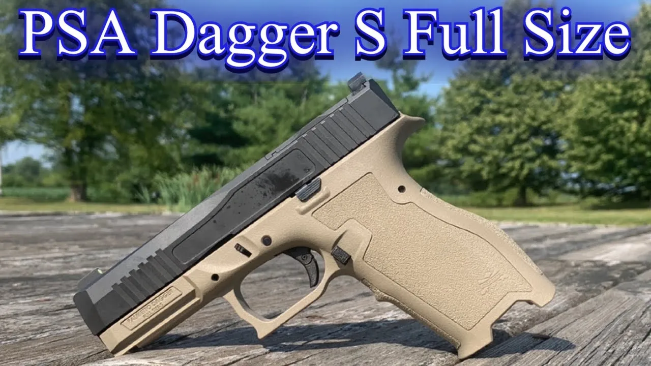 Palmetto State Armory Dagger S Full Size Frame - First Shots