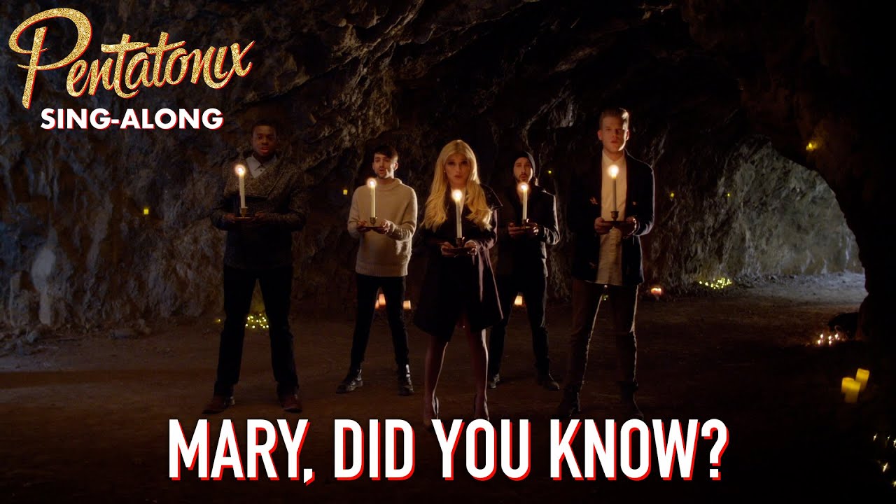 [SING-ALONG VIDEO] Mary, Did You Know? – Pentatonix