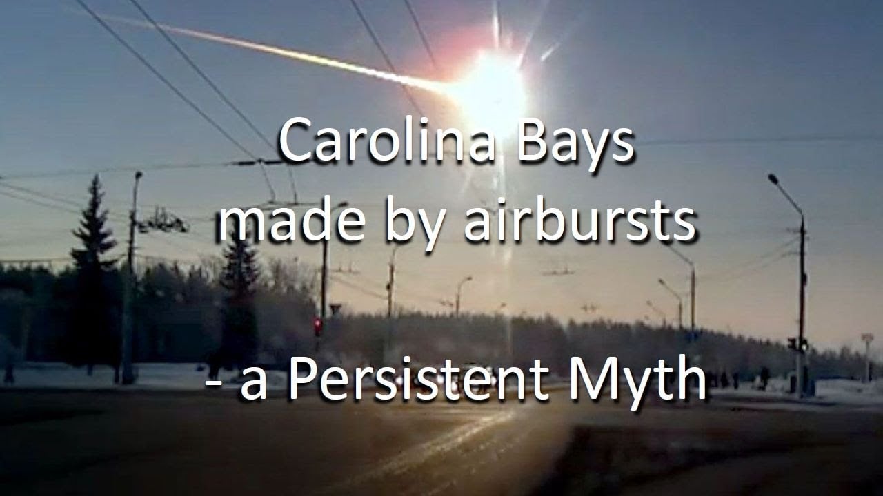 Carolina Bays made by airbursts - a persistent myth