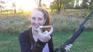 Winchester SX4 First Shots (my wife's new shotgun)