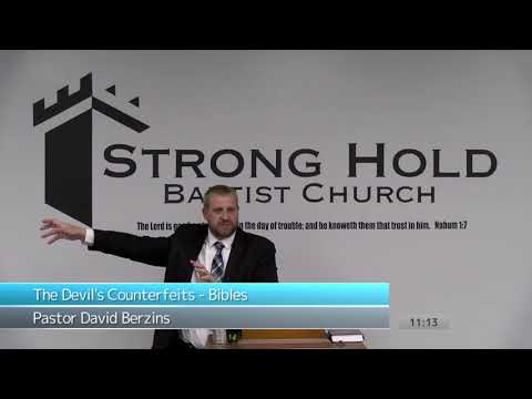 The Devil's Counterfeits - Bibles | Pastor David Berzins