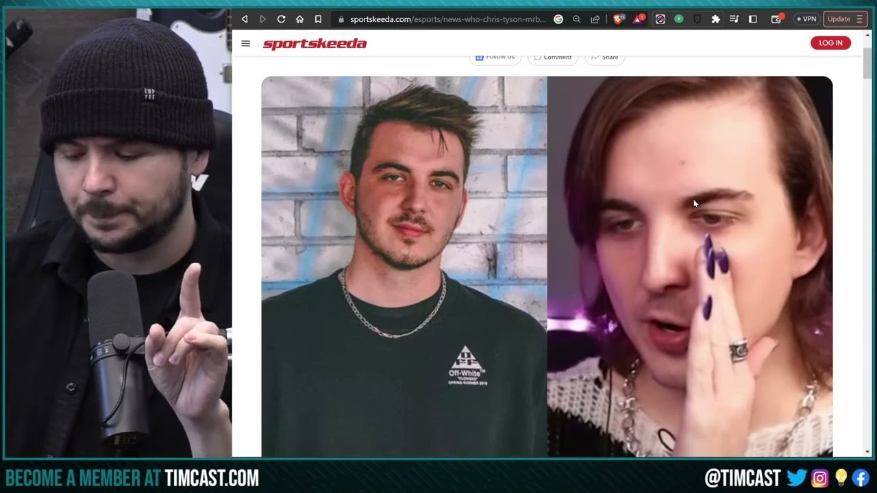 Mr Beast Chris Tyson Comes Out As Trans Sparking Controversy