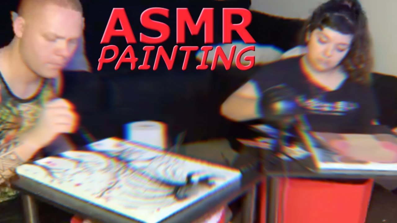 ASMR Painting Tingles Guaranteed 99.9% 🎨