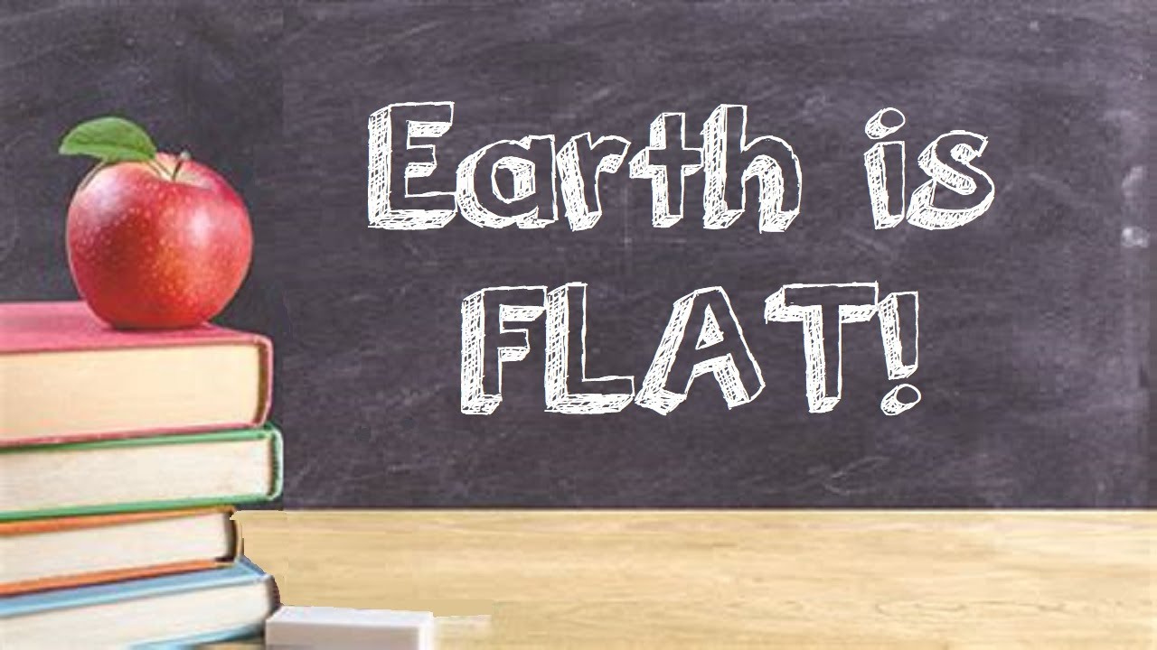 The Flat Earth was still Taught in School in the 1900's