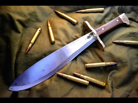 Knife Making - BATTLEFIELD 1 HELLFIGHTER BOLO KNIFE