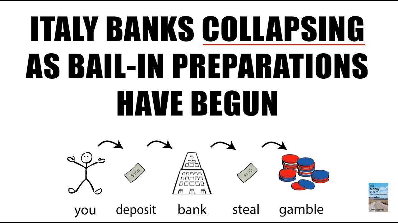 Italy Banks COLLAPSING as BAIL-IN Preparations HAVE BEGUN!