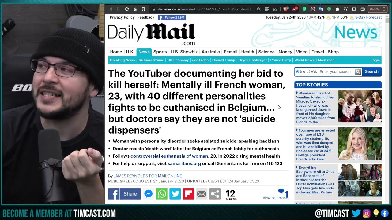 Woman BEGS The State To END HER LIFE, Youtuber Documents Attempt At Government Assisted Dying
