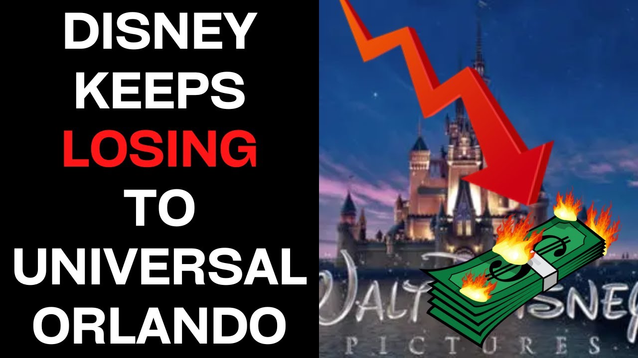 Woke-SJW Disney Losing To Universal In Theme Park Attendance