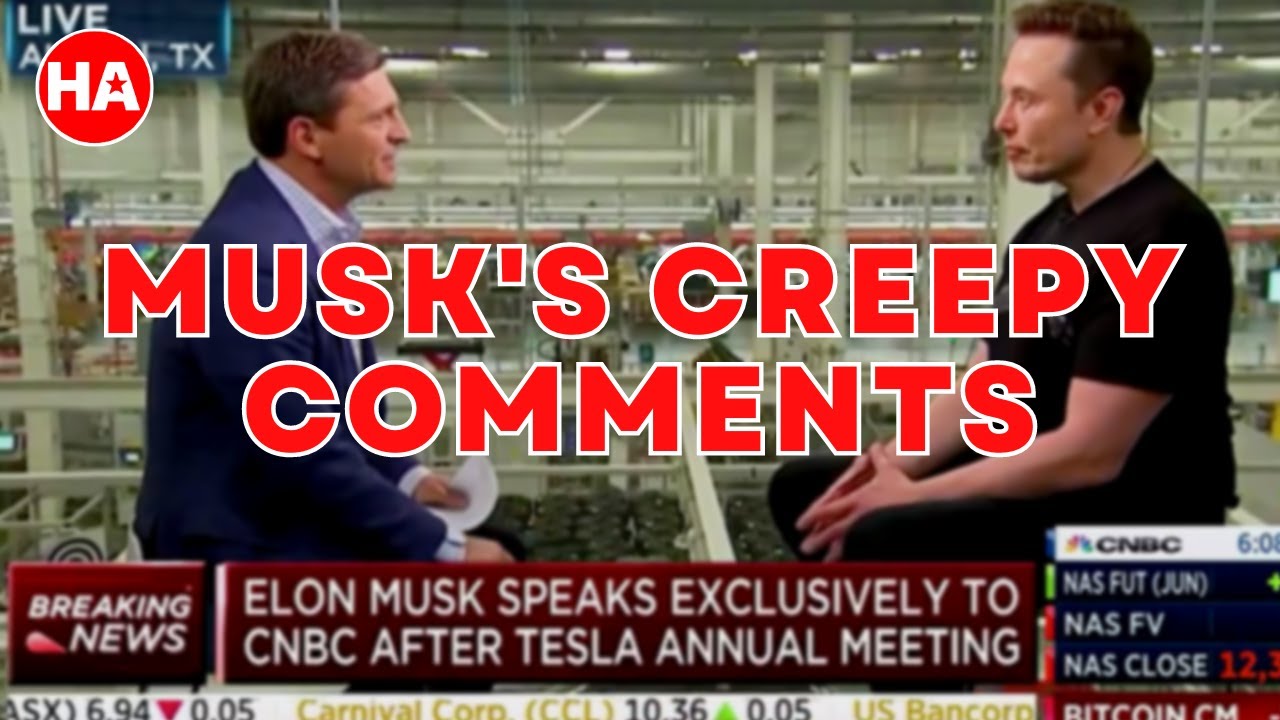 MUSK's LATEST CREEPY COMMENTS Should Concern You (The Healthy American Peggy Hall)