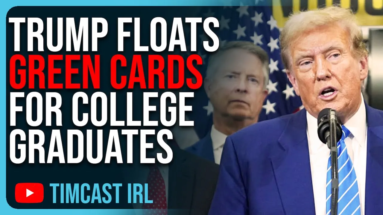 Trump Floats GREEN CARDS To College Graduates, Even Laura Loomer Says NO WAY
