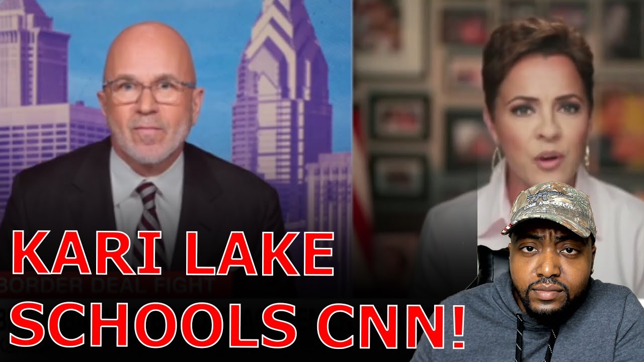 Kari Lake SCHOOLS CNN Anchor Trying To Blame TRUMP For Biden REFUSING To Fix Border Crisis!