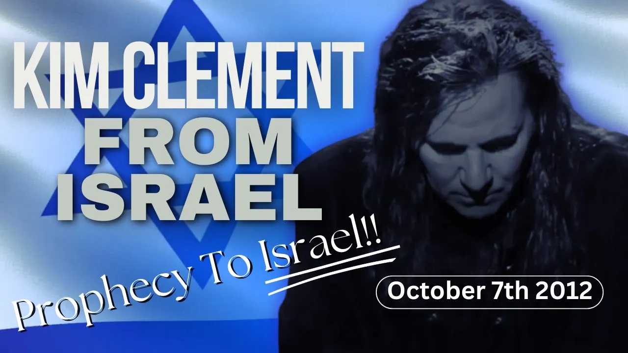 Kim Clement From Israel ON October 7th 2012!! Prophecy To Israel!!