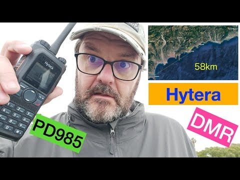 Hytera PD985 DMR UHF Radio Review.