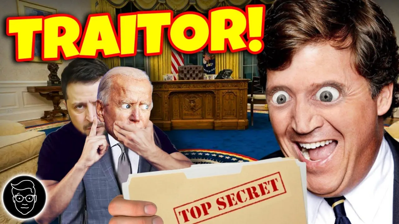 TUCKER Exposes SECRET BOMBSHELL Inside Biden’s STOLEN Classified Docs - TRAITOR!