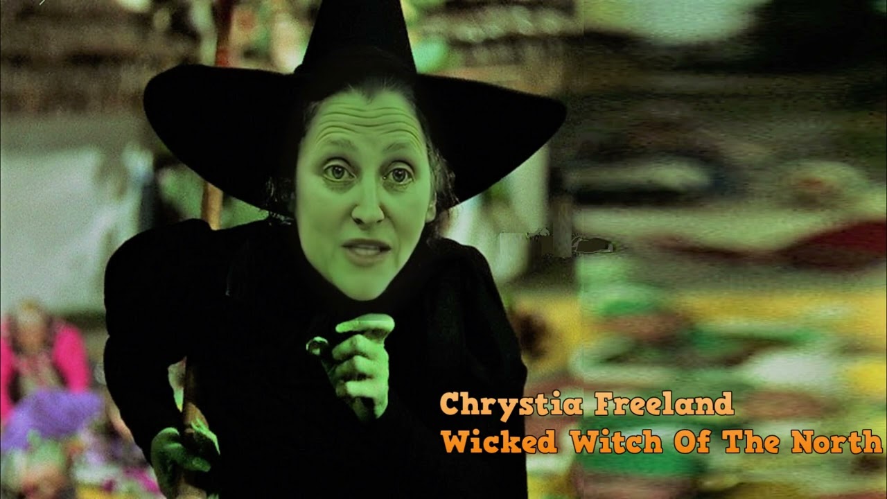 CHRYSTIA FREELAND WICKED WITCH OF THE NORTH